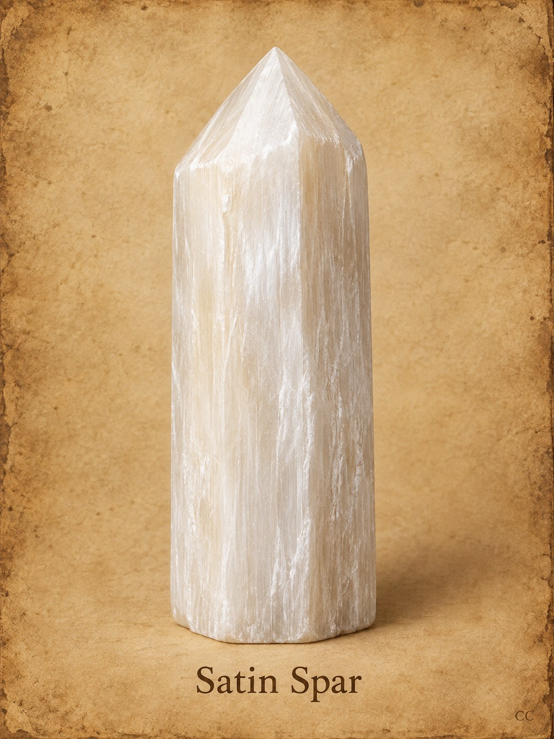 Satin Spar specimen