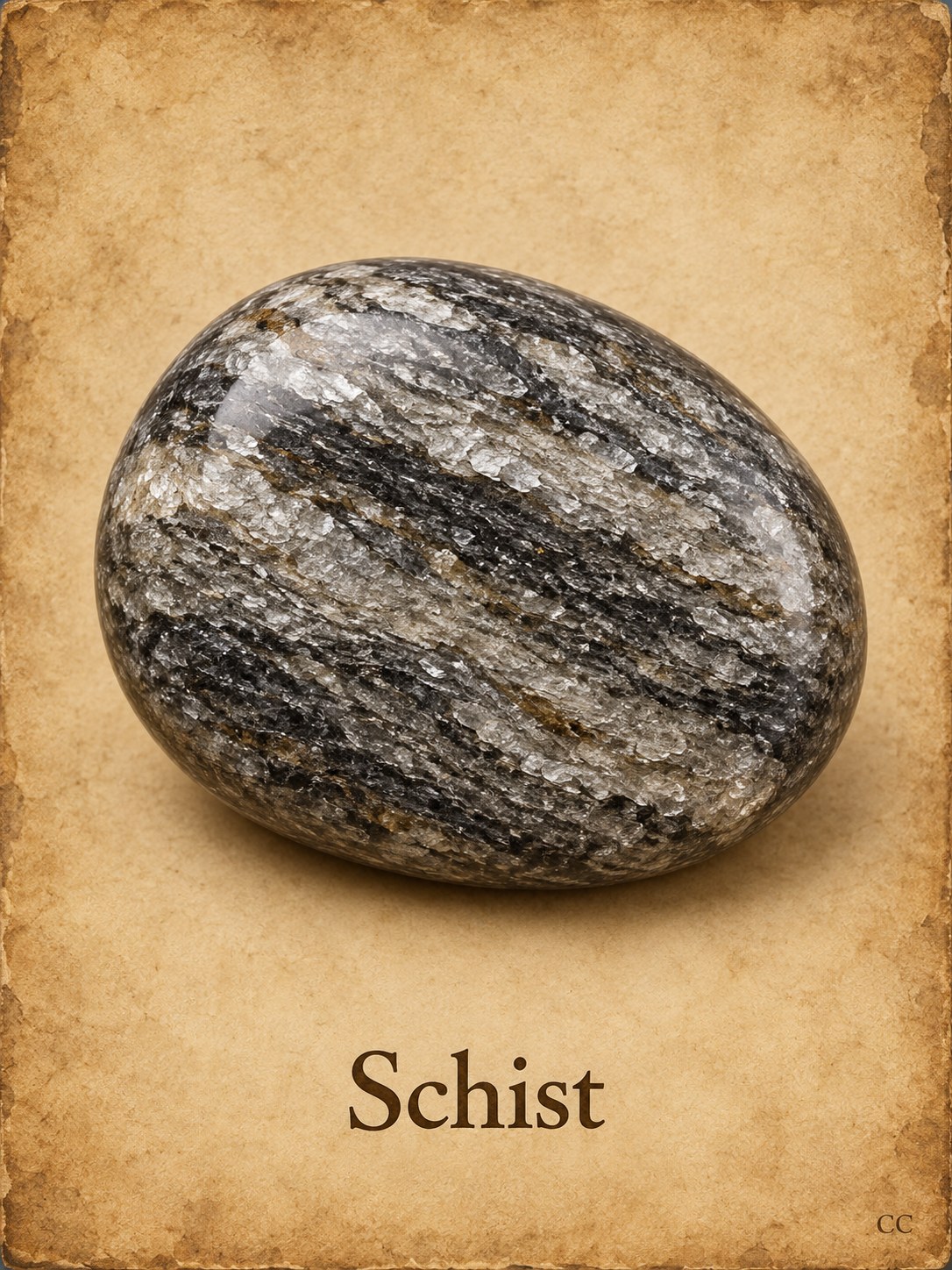 Schist specimen