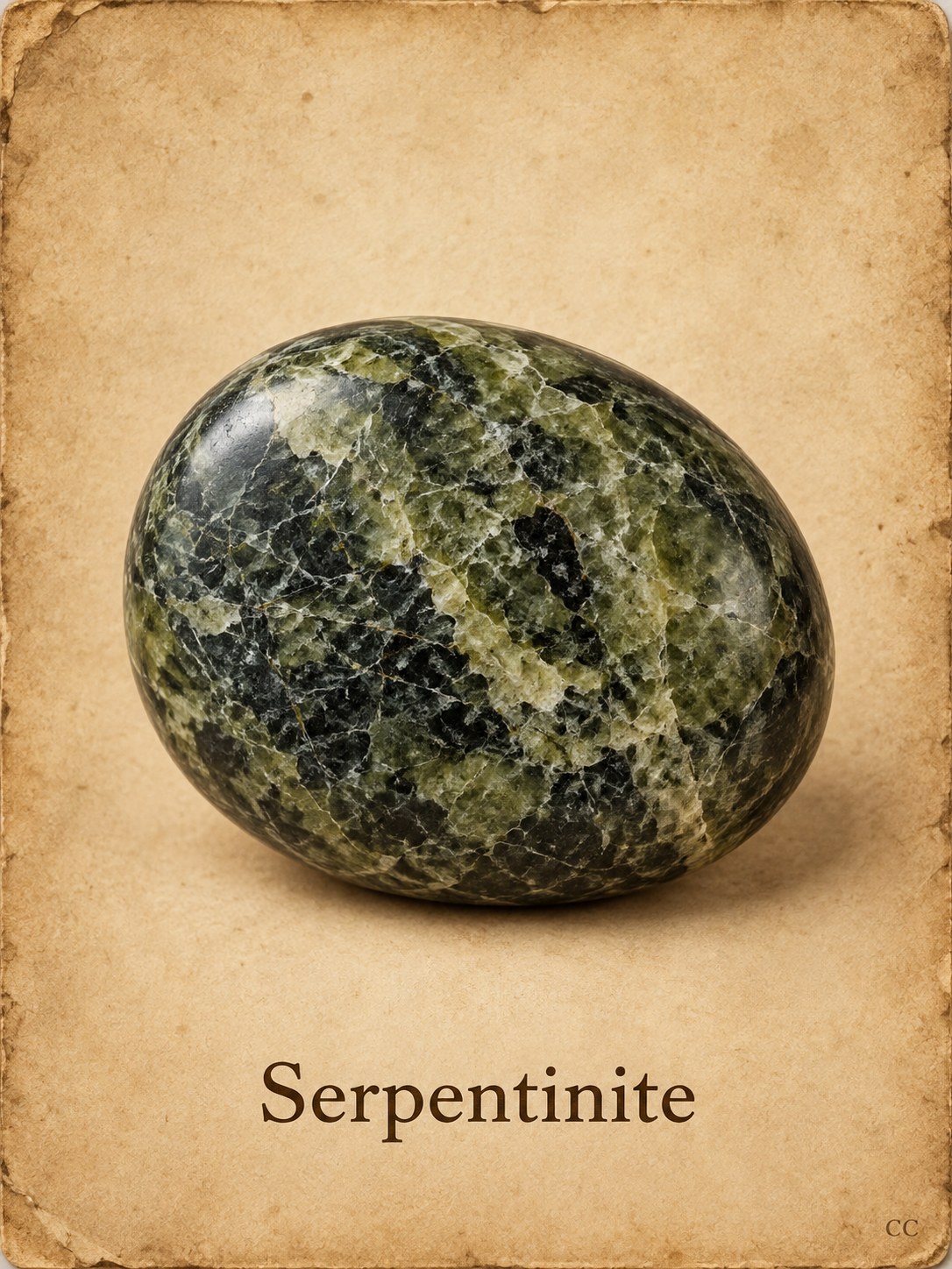 Serpentinite specimen
