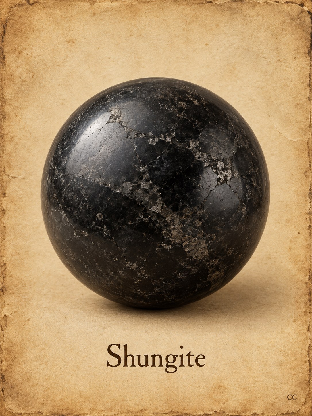 Shungite specimen