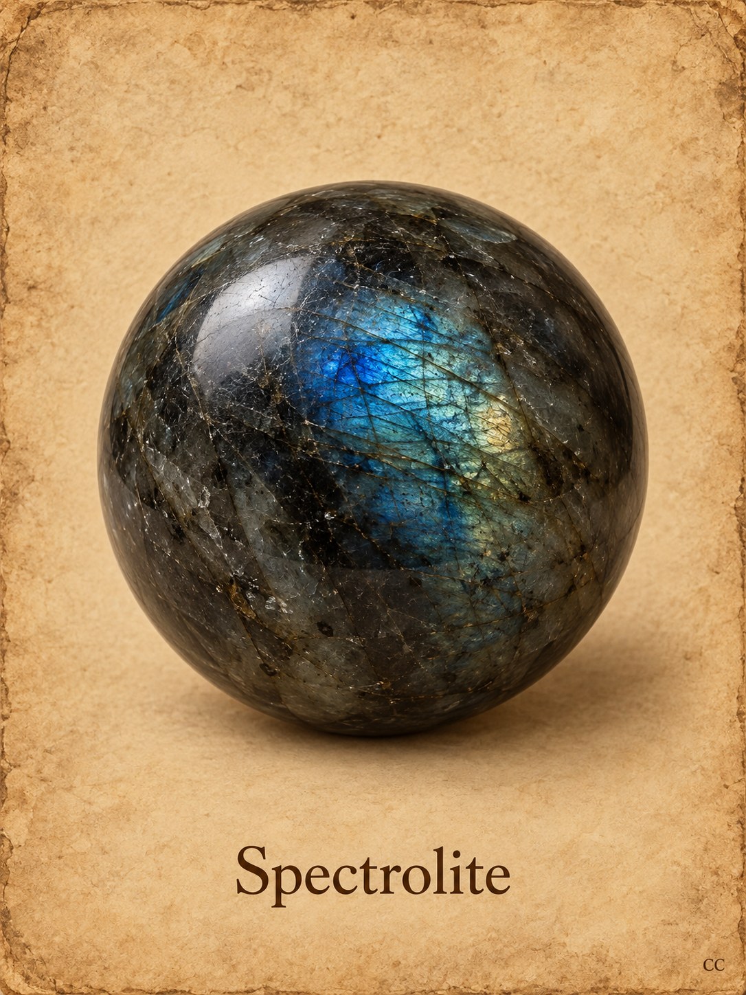 Spectrolite specimen