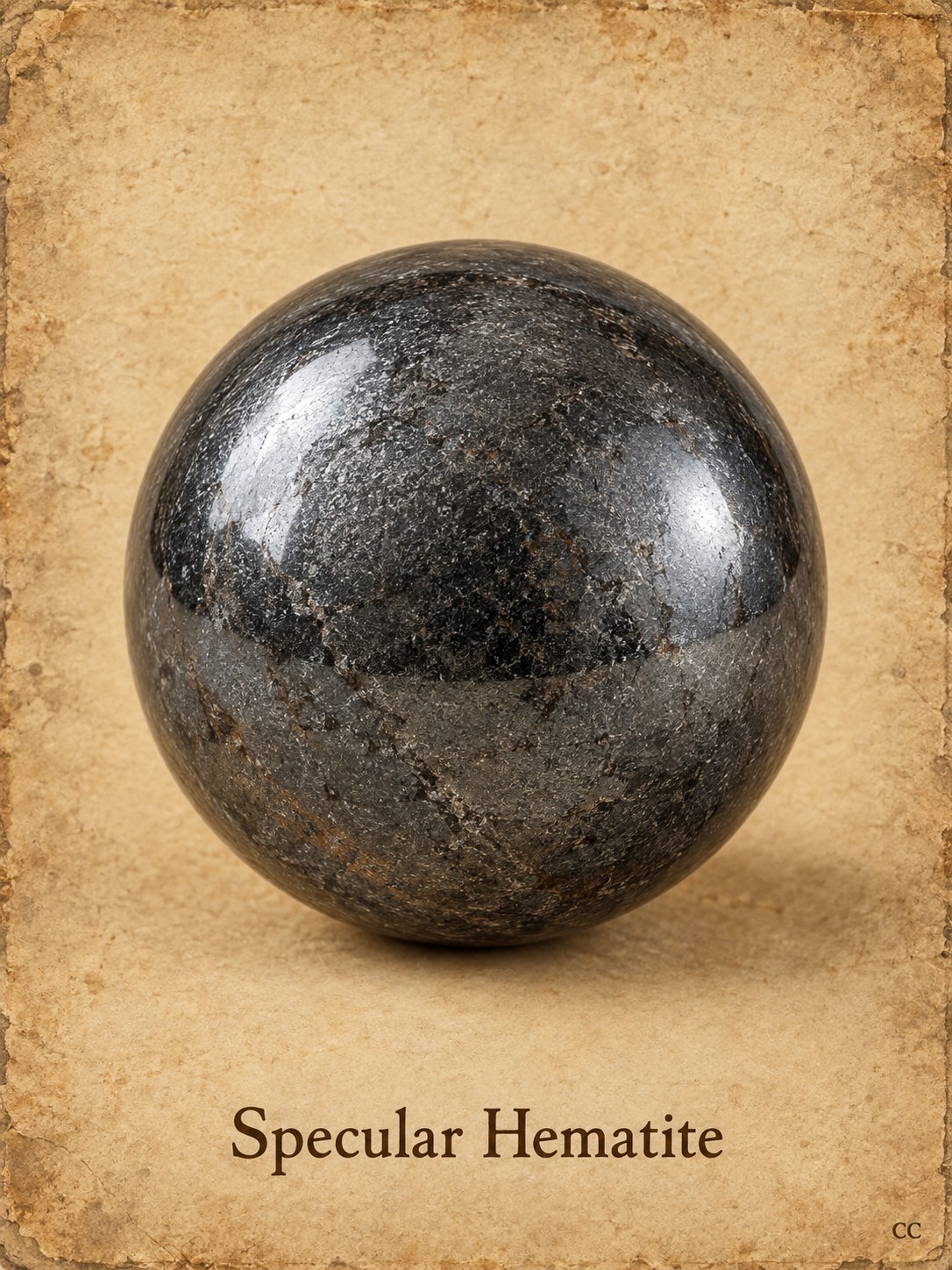 Specular Hematite specimen