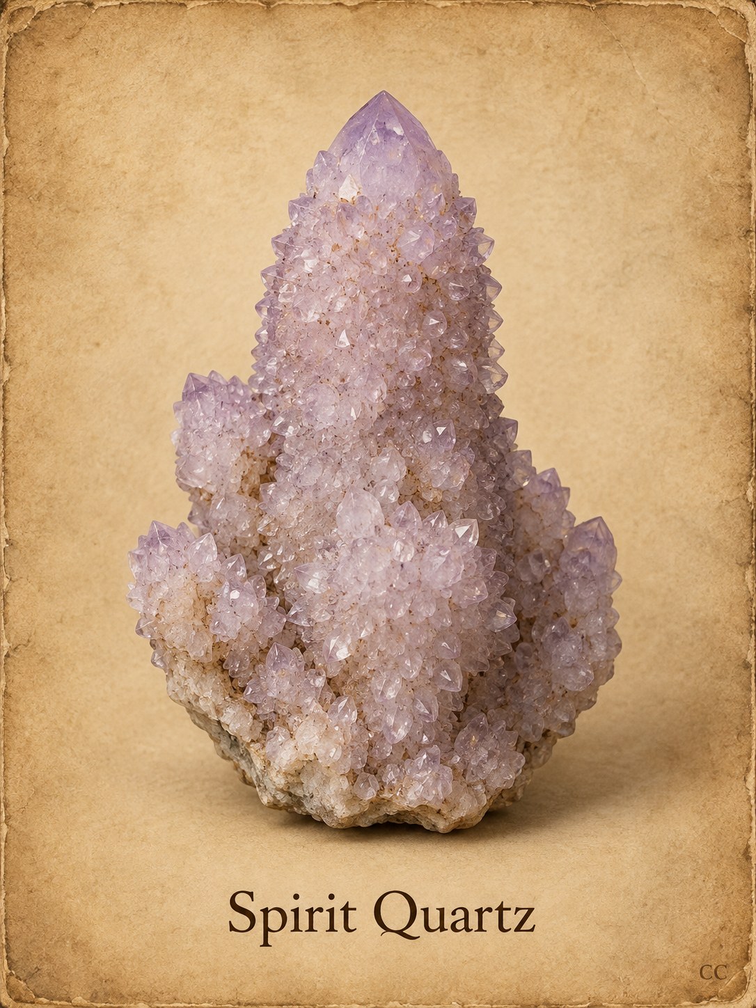 Spirit Quartz specimen