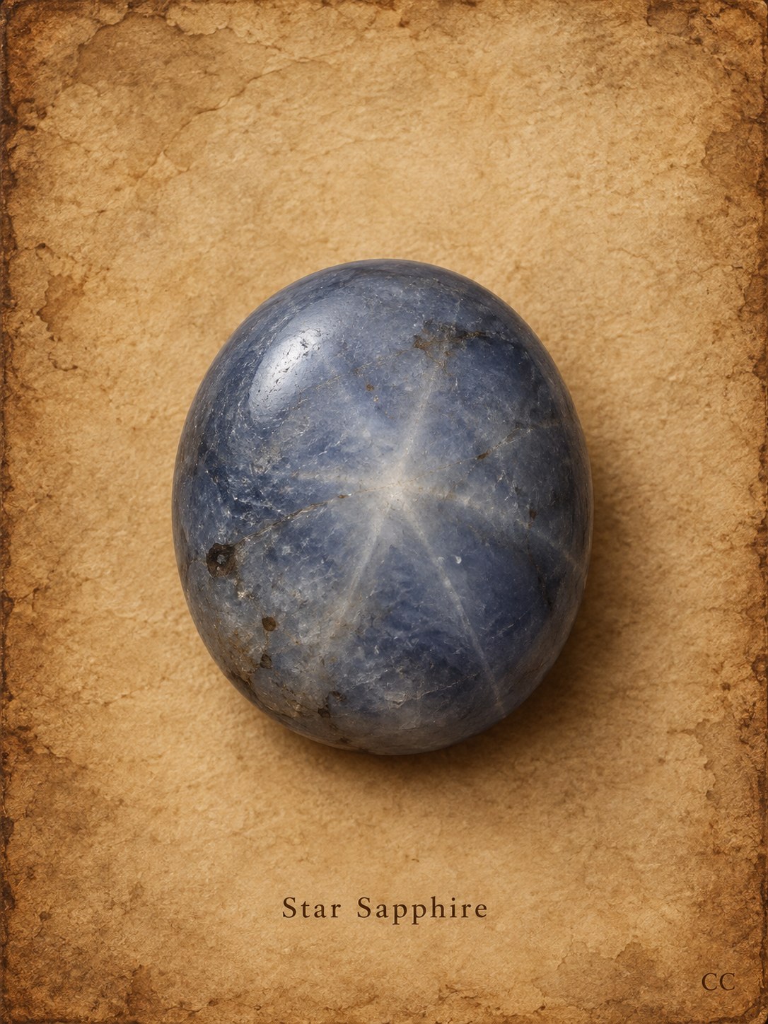 Star Sapphire specimen