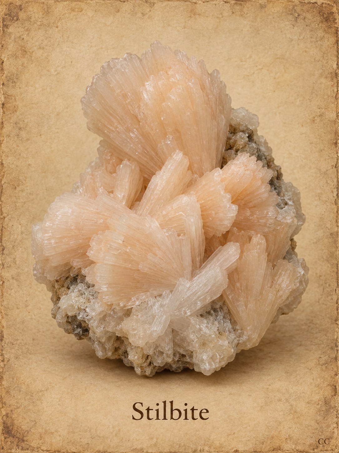 Stilbite specimen