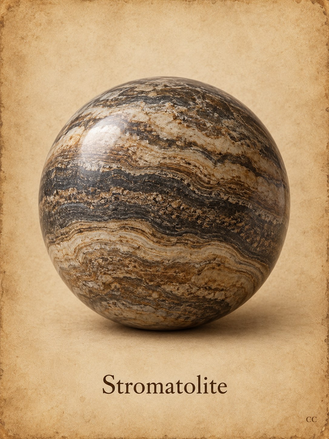 Stromatolite specimen
