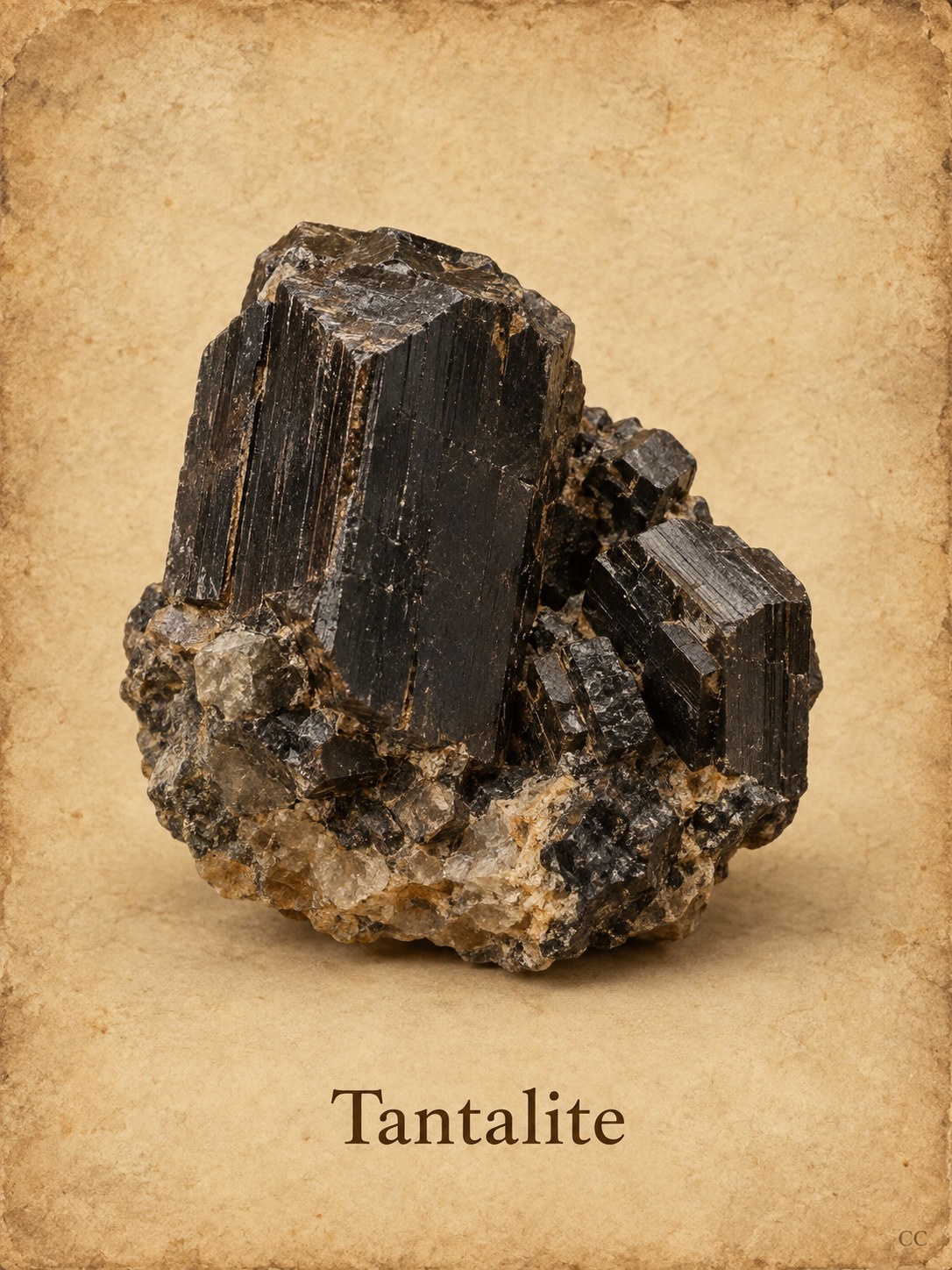 Tantalite specimen