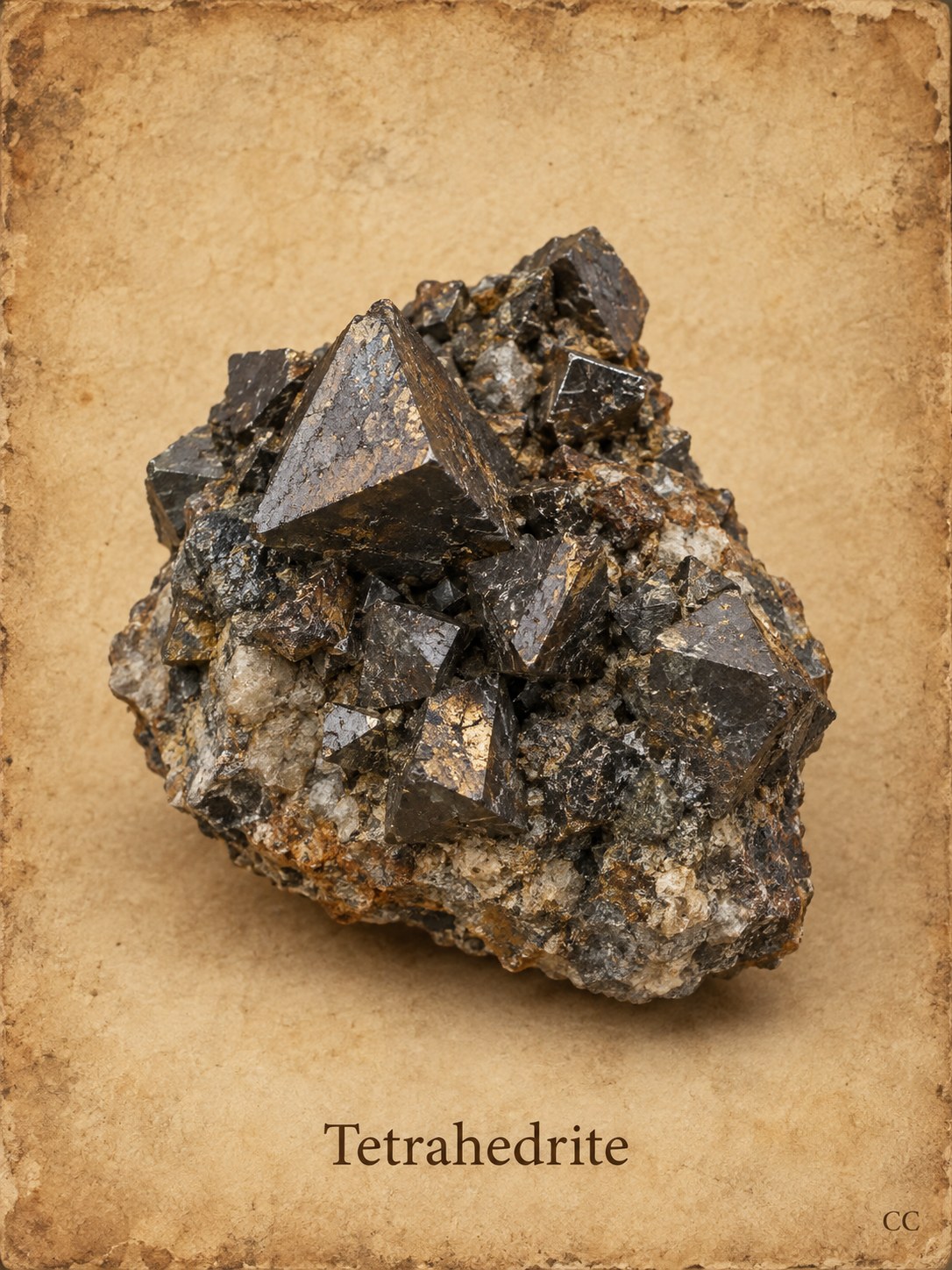 Tetrahedrite specimen