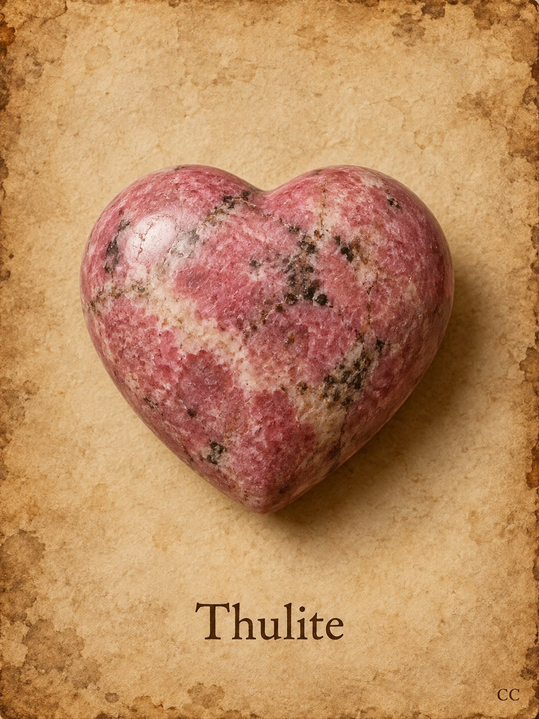 Thulite specimen
