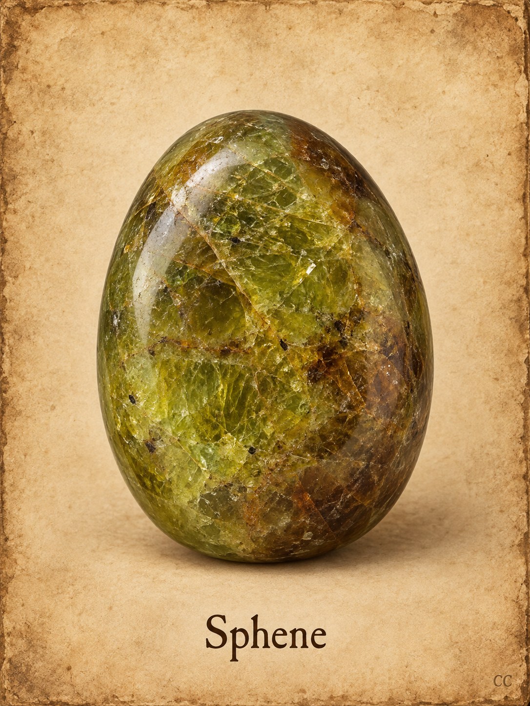 Titanite specimen