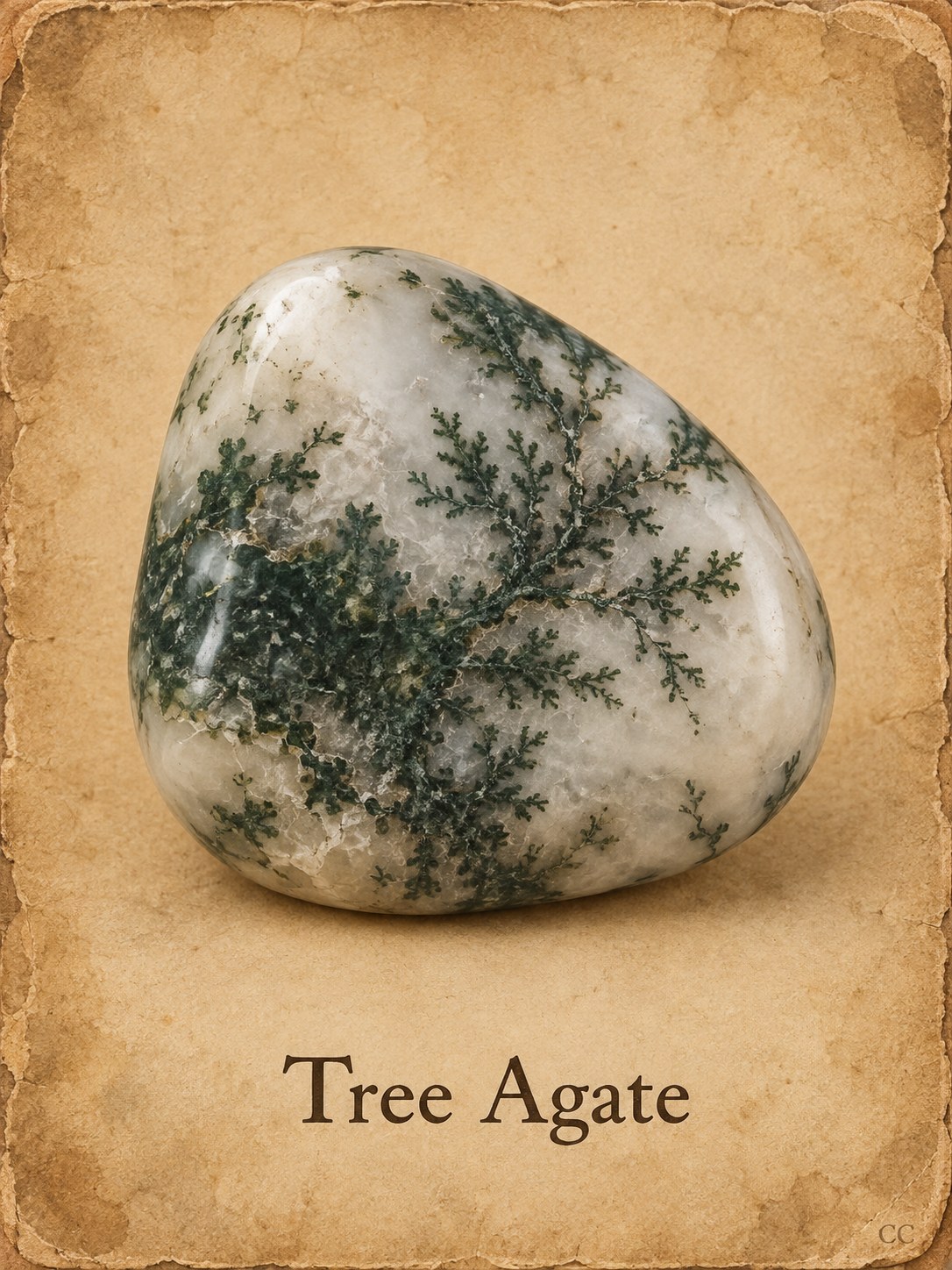 Tree Agate specimen
