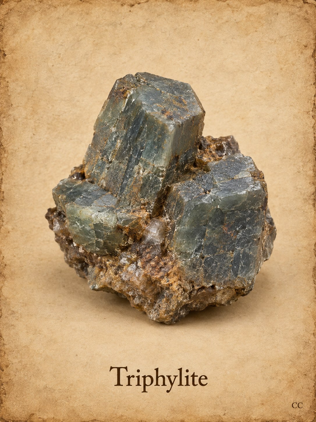Triphylite specimen