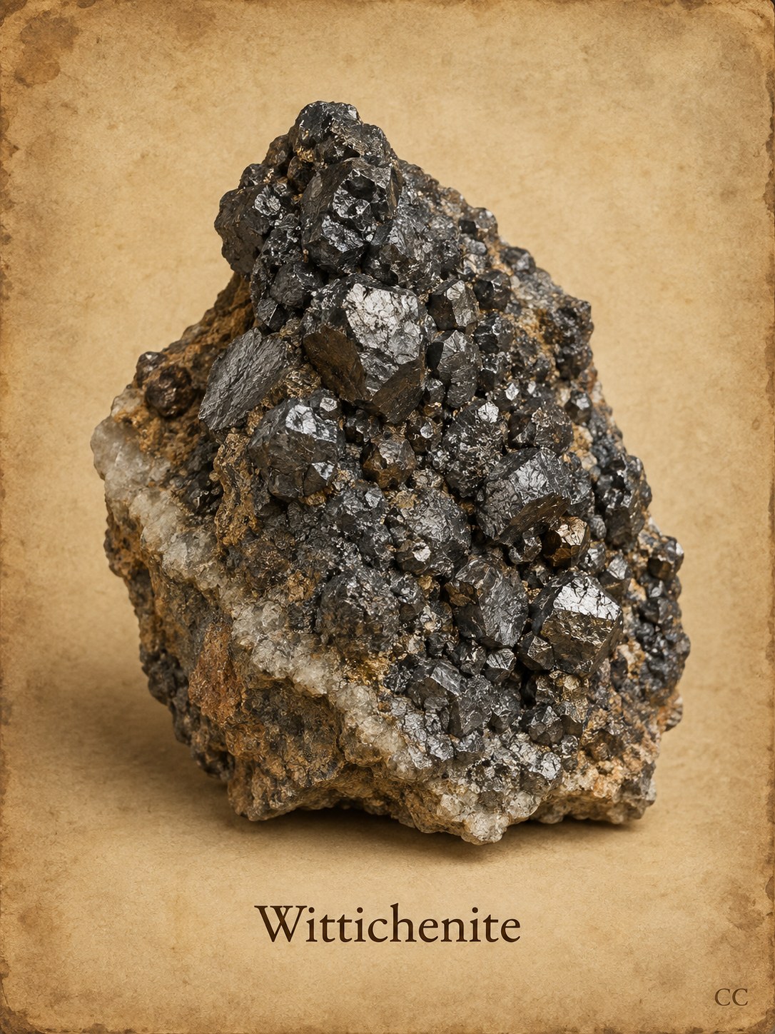Wittichenite specimen