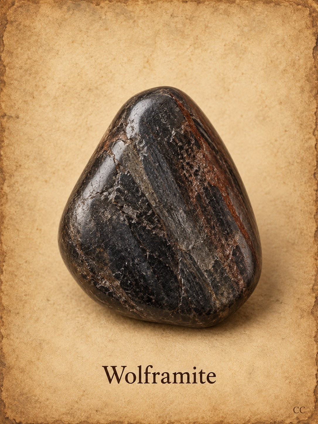 Wolframite specimen