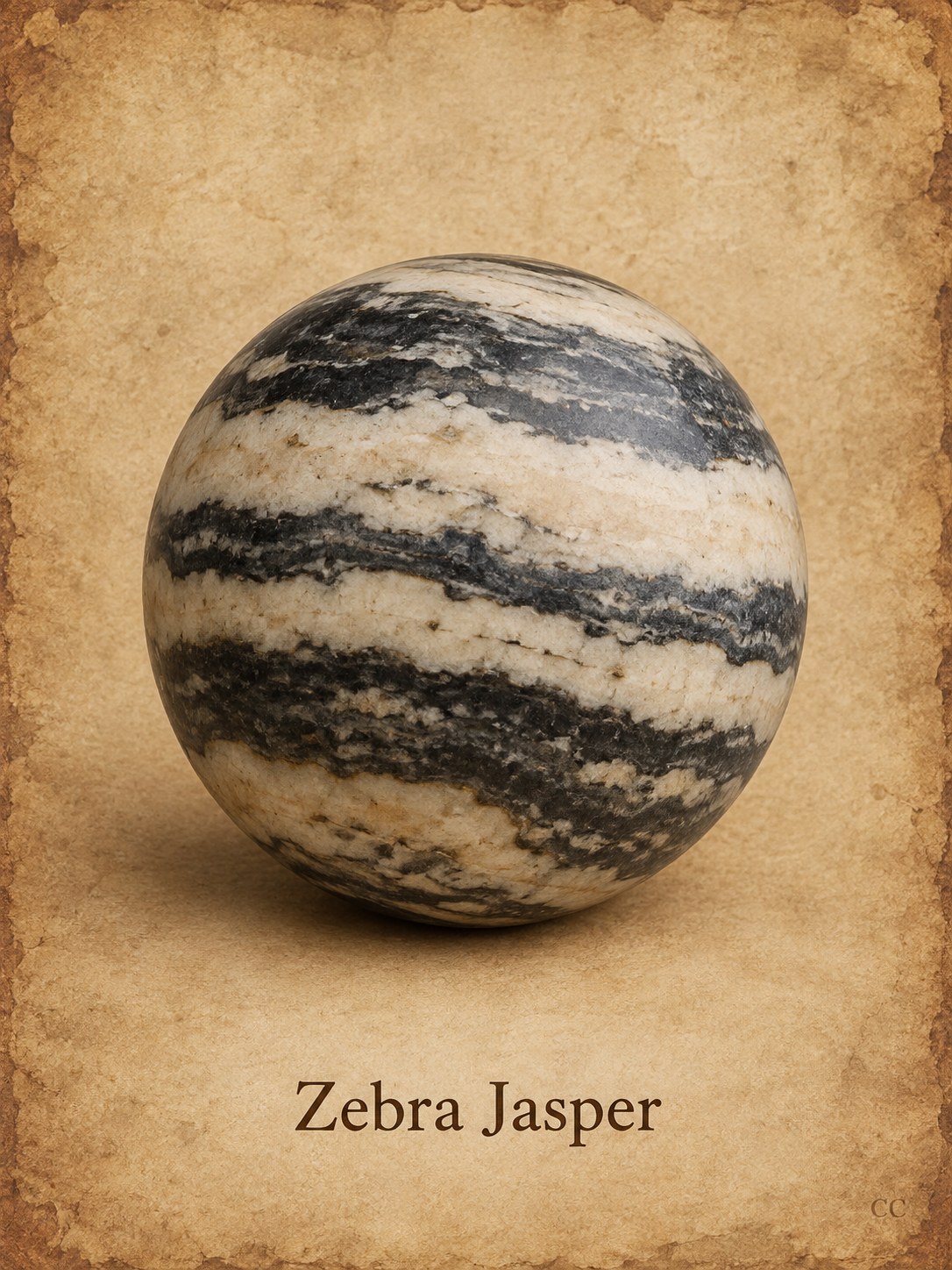 Zebra Jasper specimen