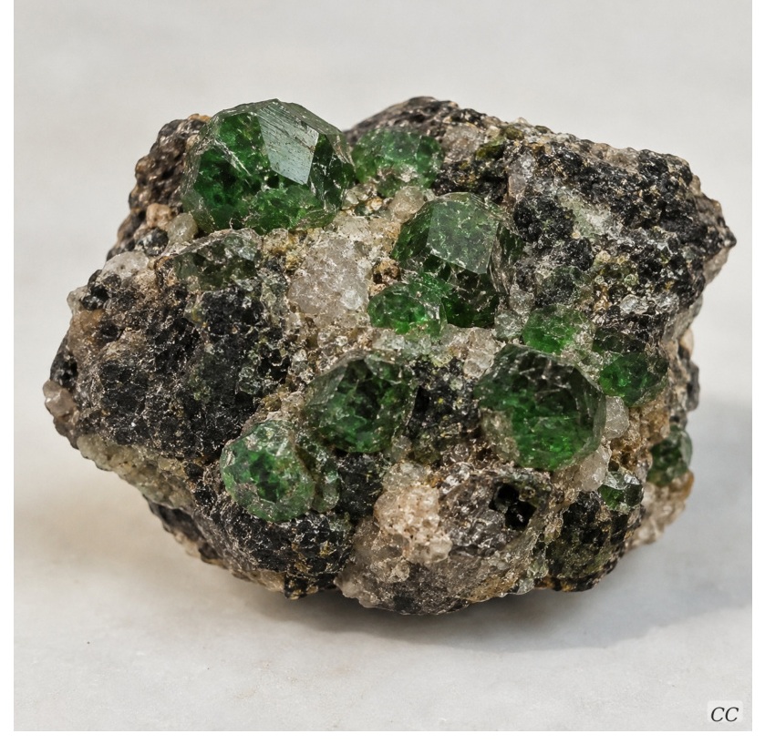 Ajoite specimen