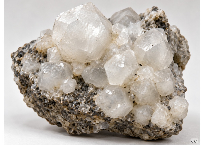 Analcime specimen