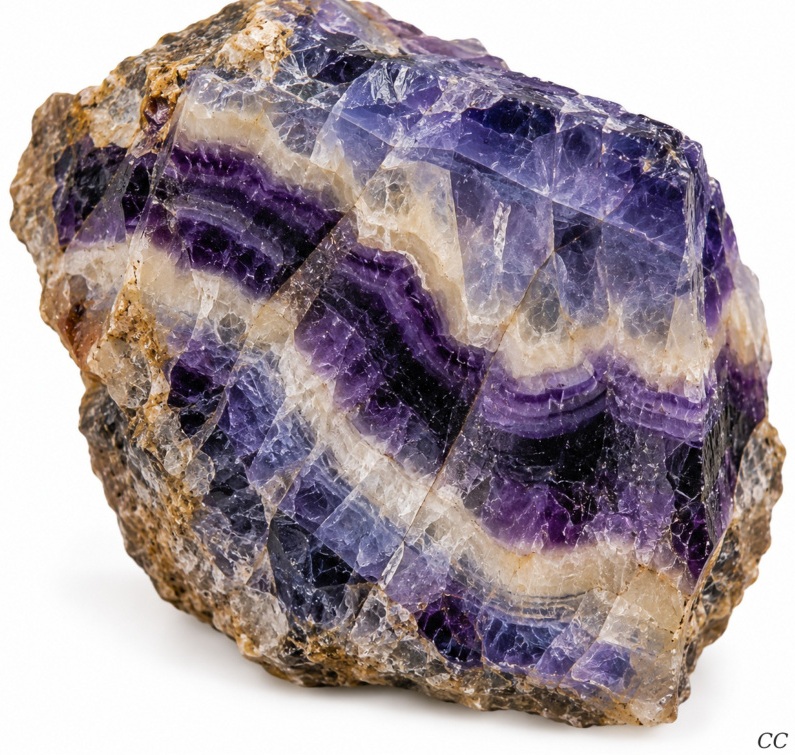 Blue John Fluorite specimen