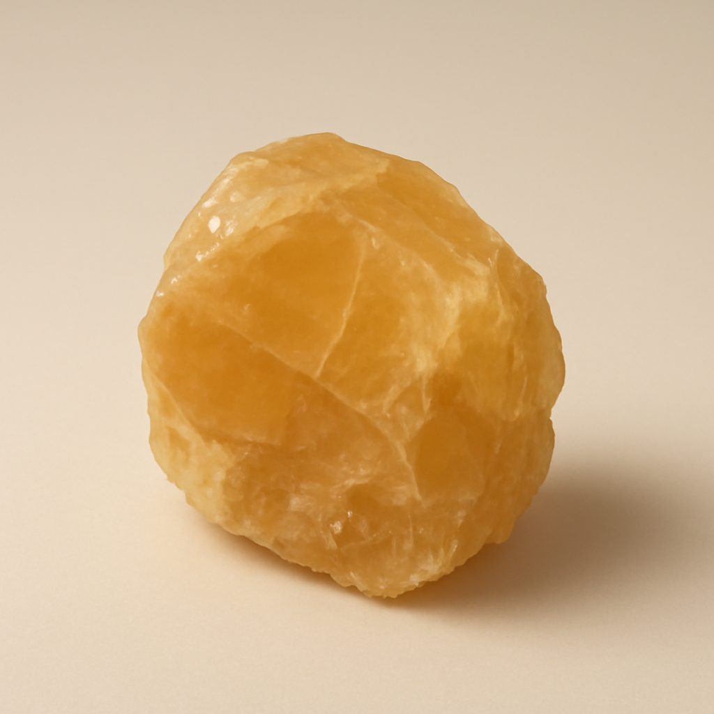Honey Calcite specimen