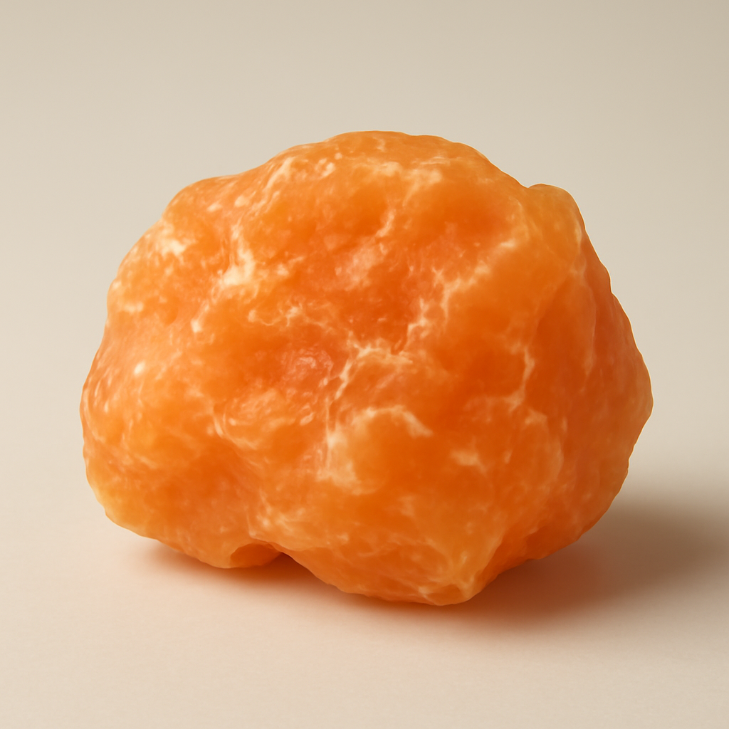 Orange Calcite specimen