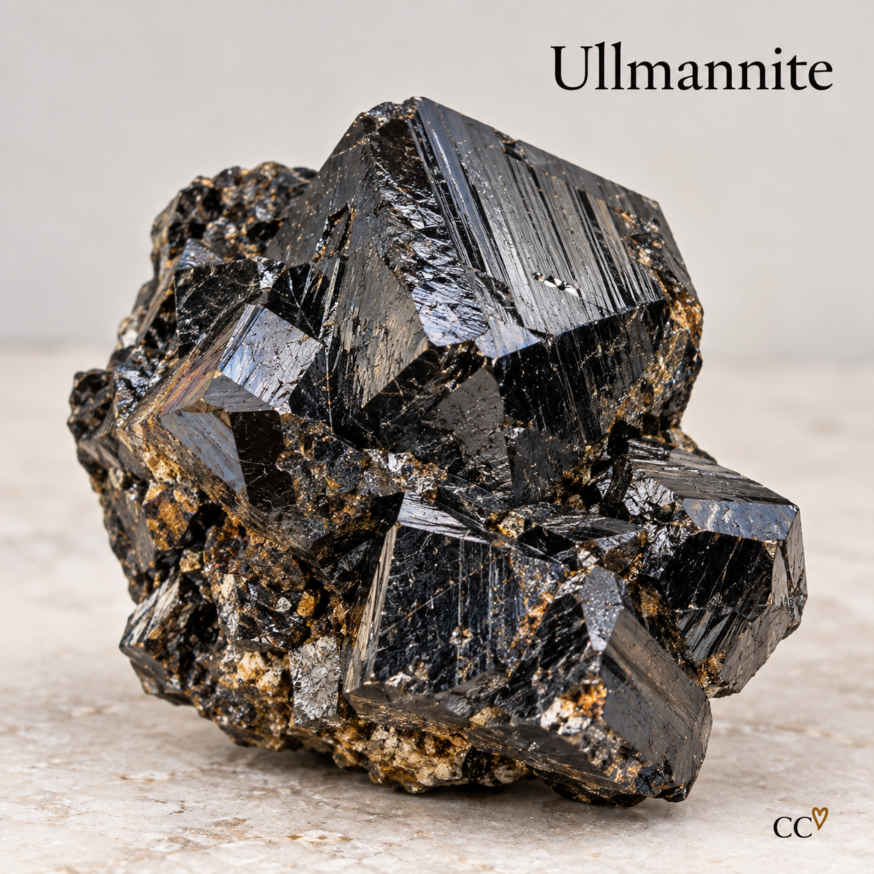 Ullmannite specimen