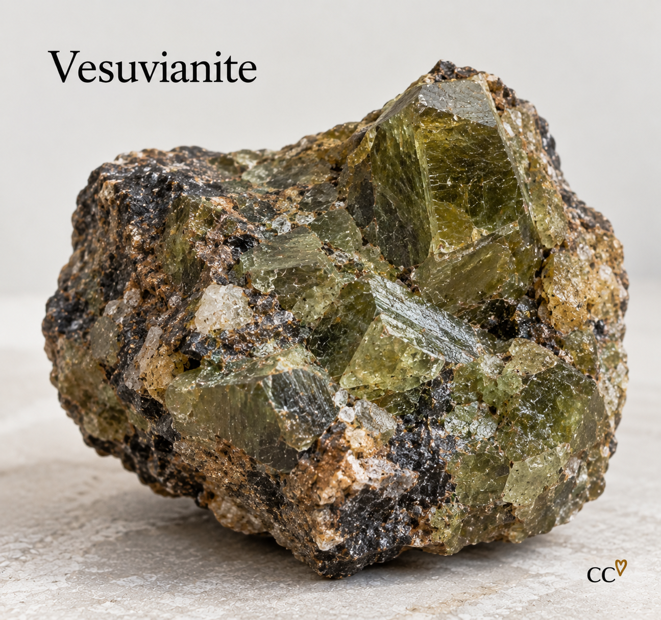 Vesuvianite specimen
