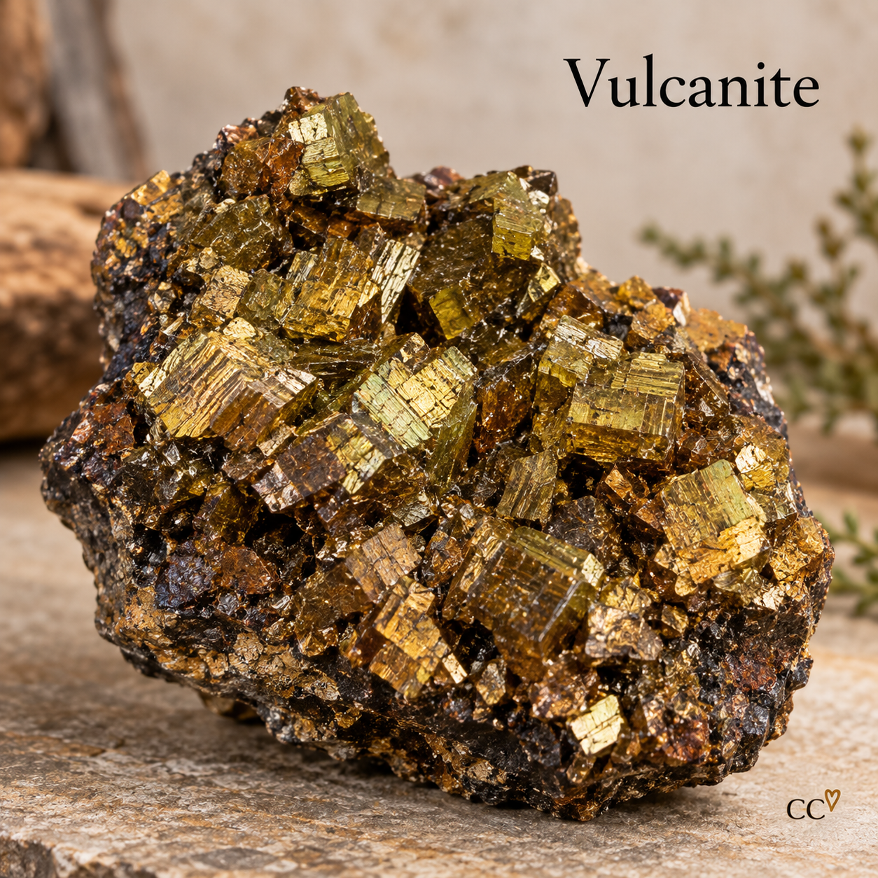 Vulcanite specimen