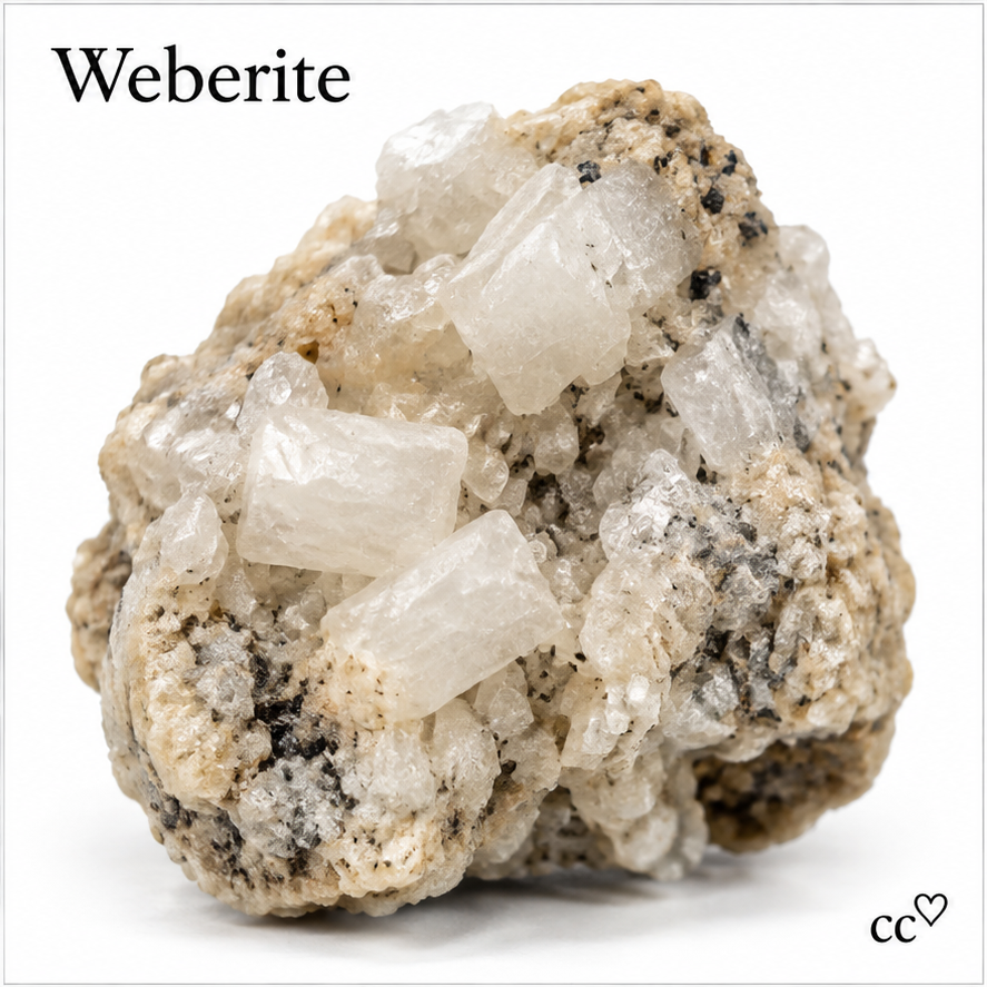 Weberite specimen